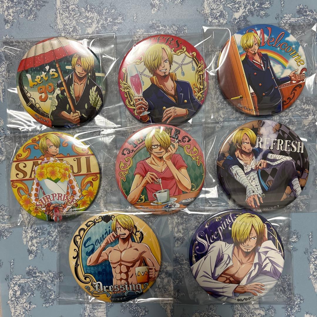 【バラ売り可】　ONE PIECE サンジ　輩缶バッジ ONE PIECE ワンピース サンジ 輩缶バッジ - メルカリ