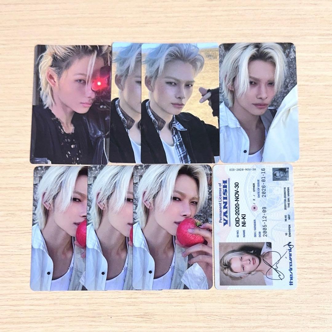 enhypen THE SIN:VANISH トレカ ニキ - メルカリ