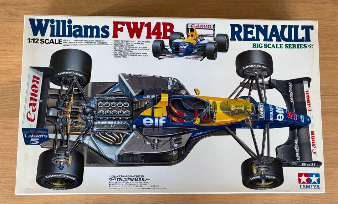 タミヤ 1/12 ウィリアムズ FW14B Williams Renault - メルカリ