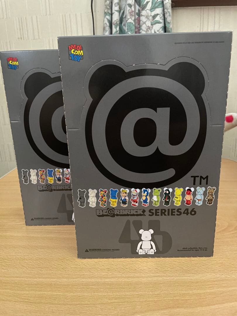 BE@RBRICK SERIES 46 ベアブリック シリーズ46 新品2セット Amazon | BE＠RBRICK ベアブリック シリーズ 46 各全高約70mm ノン