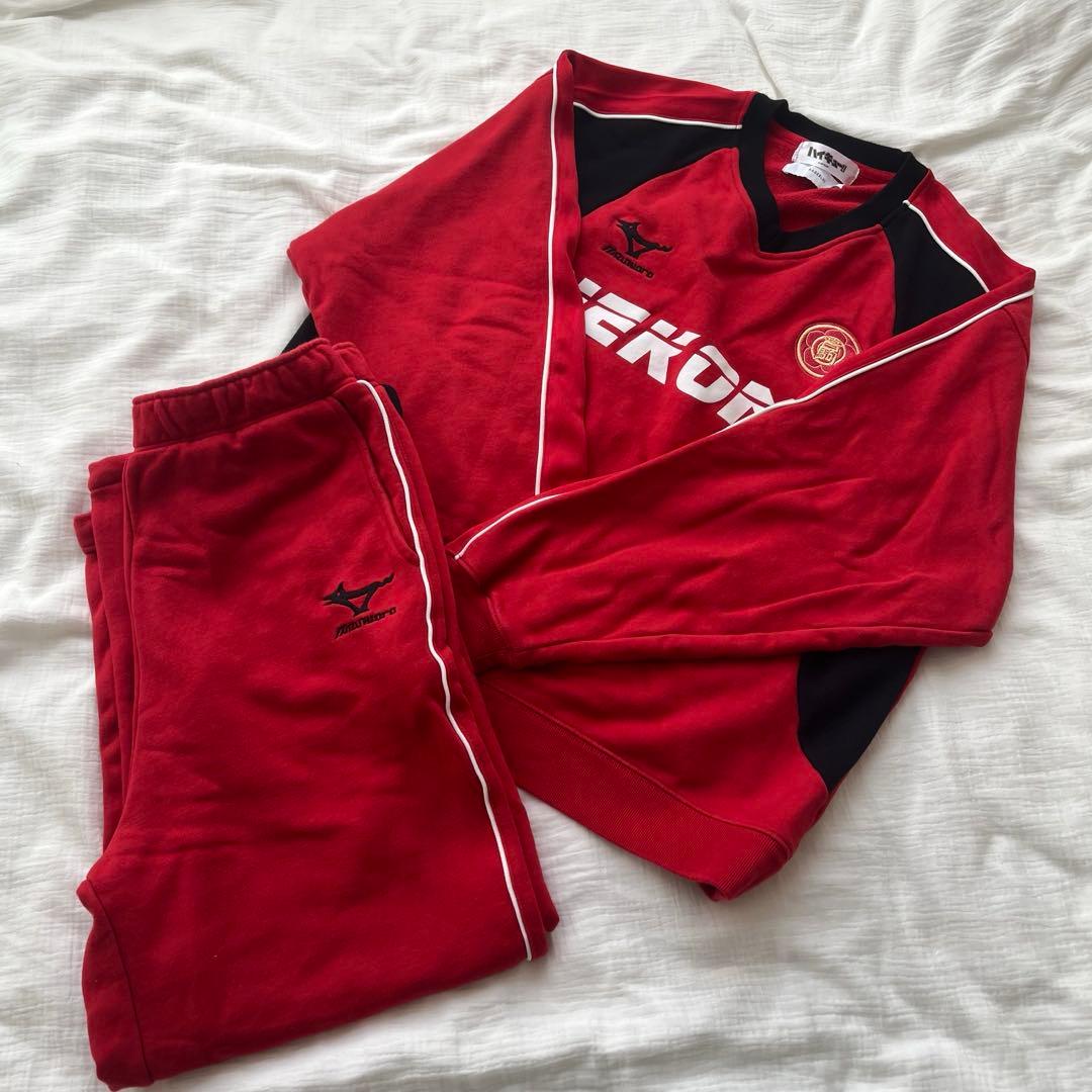 ハイキュー andST 刺繍プリントスウェットクルー＆パンツ Mサイズ