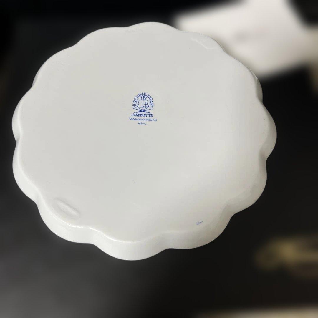 新品］Herend♡ウィーンの薔薇・ピンク♡プレート、ラージマグ、豆皿3