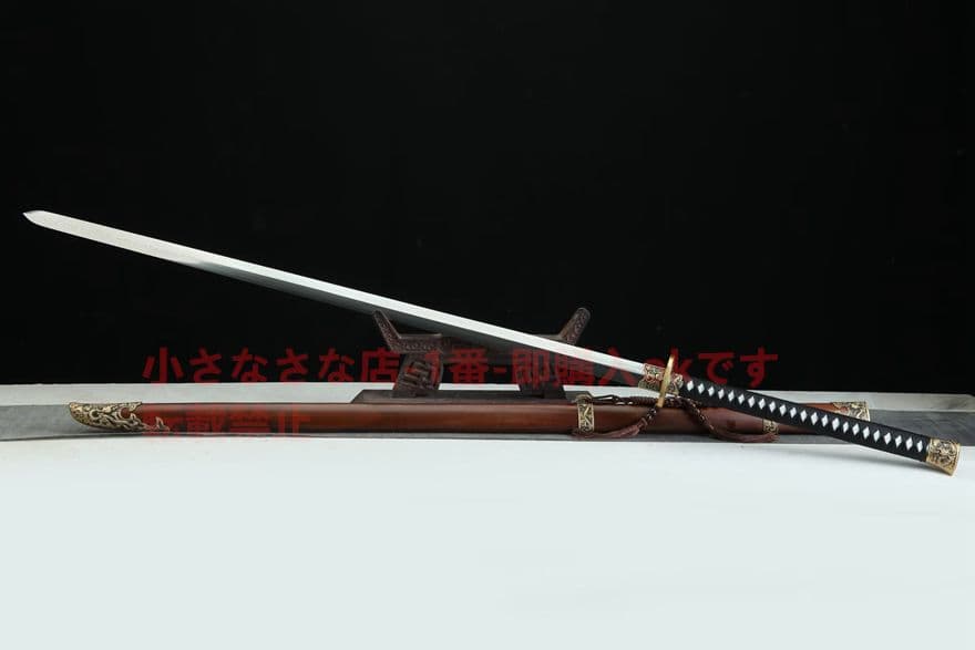 銅装炭素鋼侍刀【花千骨】 古兵器 武具 刀装具 日本刀 模造刀 居合刀