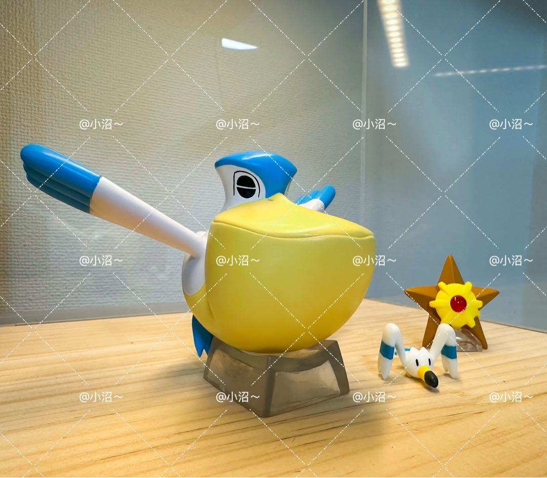 ポケモンスケールワールド　キャモメ ペリッパー　1/20サイズ ポケモンやトレーナーのサイズ比にこだわった1/20スケール食玩