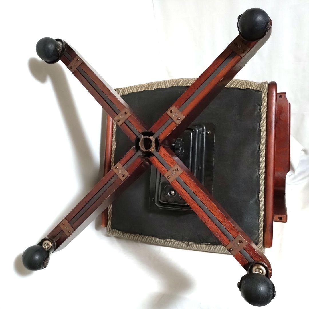 karimoku オールドカリモク デスクチェア ヴィンテージ ロッキング機能