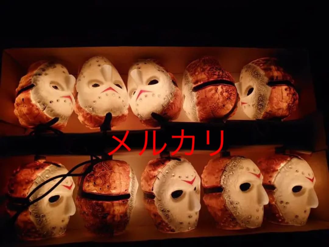 13日の金曜日  光る　ジェイソン  超激レアアイテム ハロウィン ジェイソンマスク お面 13日の金曜日 仮面 ホラー 映画 パーティー