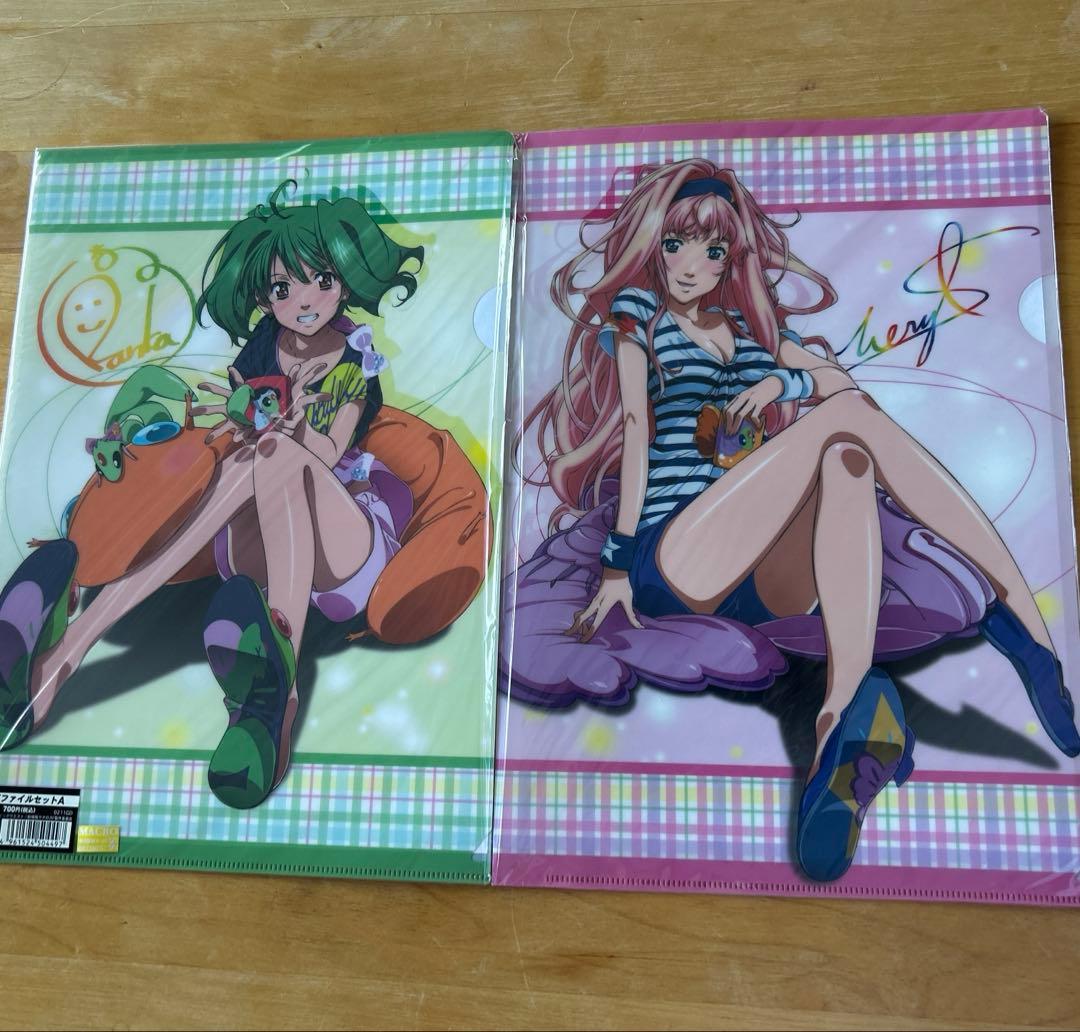 美品】マクロスf クリアファイルセット 劇場サヨナラノツバサ シェリル