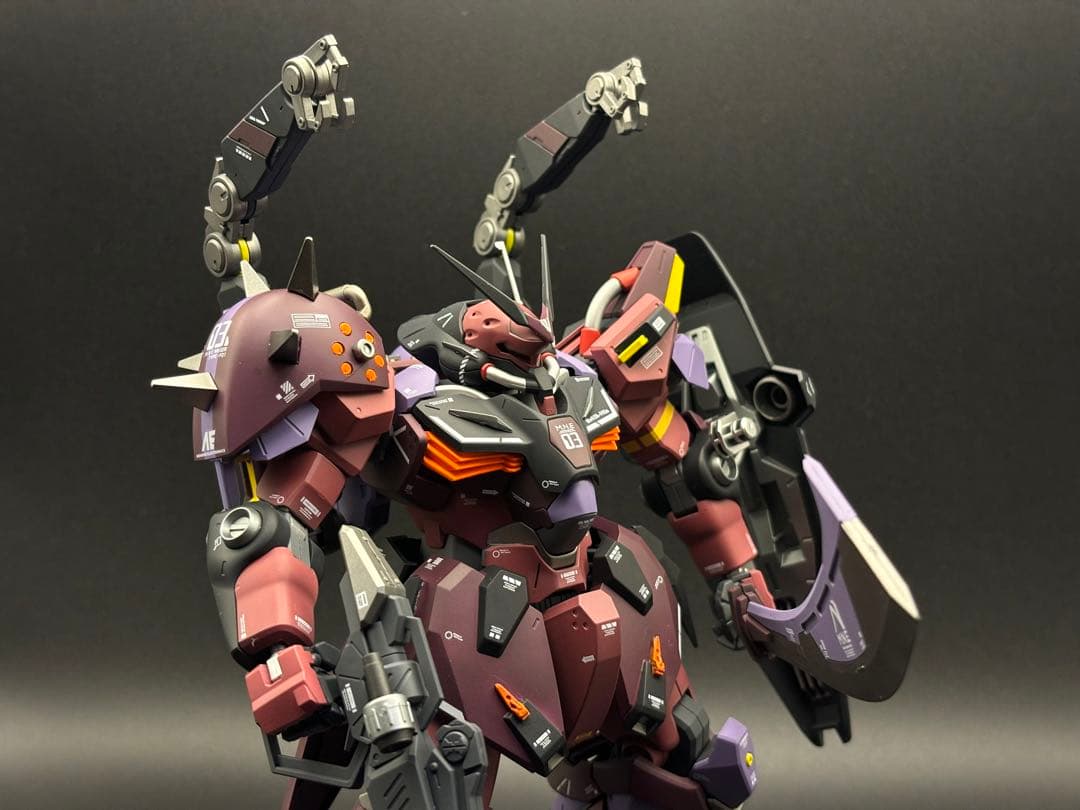 全塗装改造完成品HGメッサー - メルカリ