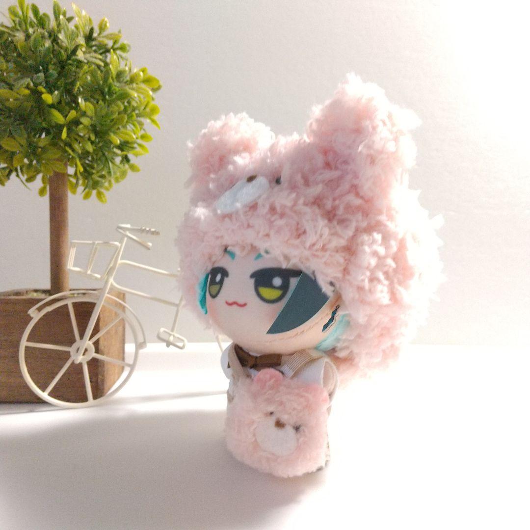 167 チビちびぐるみサイズ ぬい服 くまさん帽子セット - メルカリ