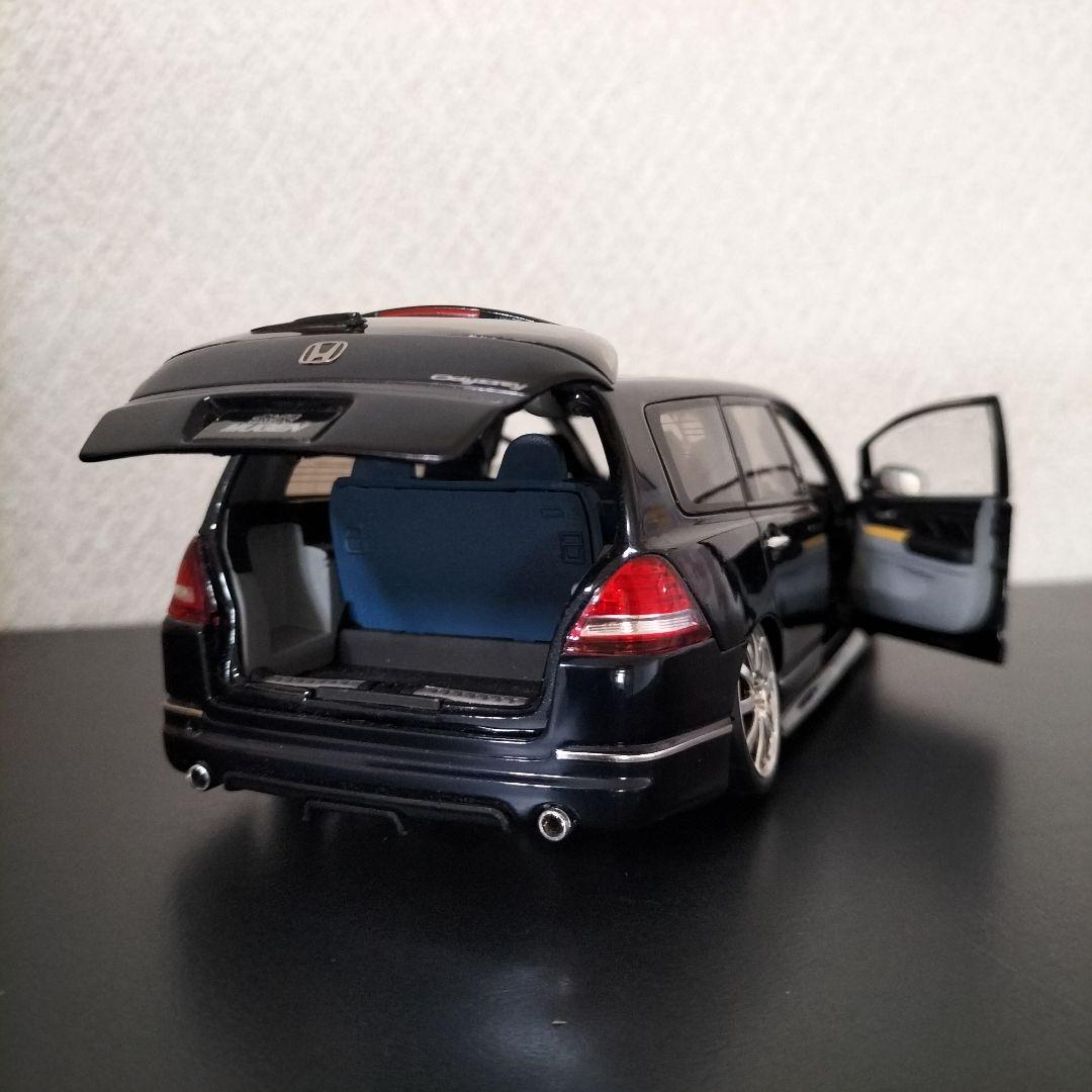 ホンダ オデッセイ RB1 1/24 ダイキャスト 模型 カラーサンプル 車高短