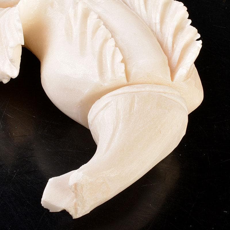 中国 玉石白玉彫刻 白菜 置物 飾台付 C 6846 - メルカリ