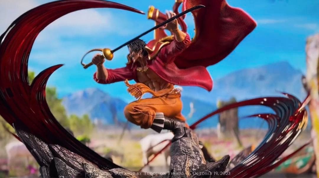 ワンピース ゴール·D·ロジャー フィギュア ガレージキット塗装済み品