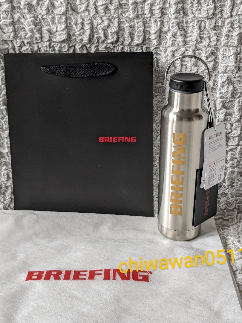 ブリーフィング×クリーンカンティーン◆ステンレスボトル 水筒 シルバー◆新品 Klean Kanteen（クリーンカンティーン） 最大45%☆2/25限定 ボトル
