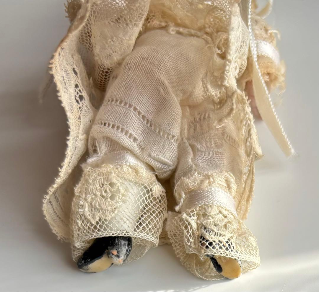 アンティーク ミニョネット オールビスクドール 10cm - メルカリ