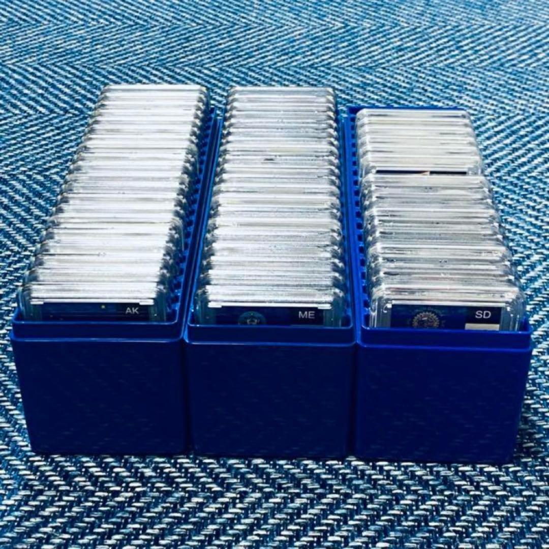 アメリカ 50州+6領域 25セント プルーフ銀貨 コンプ