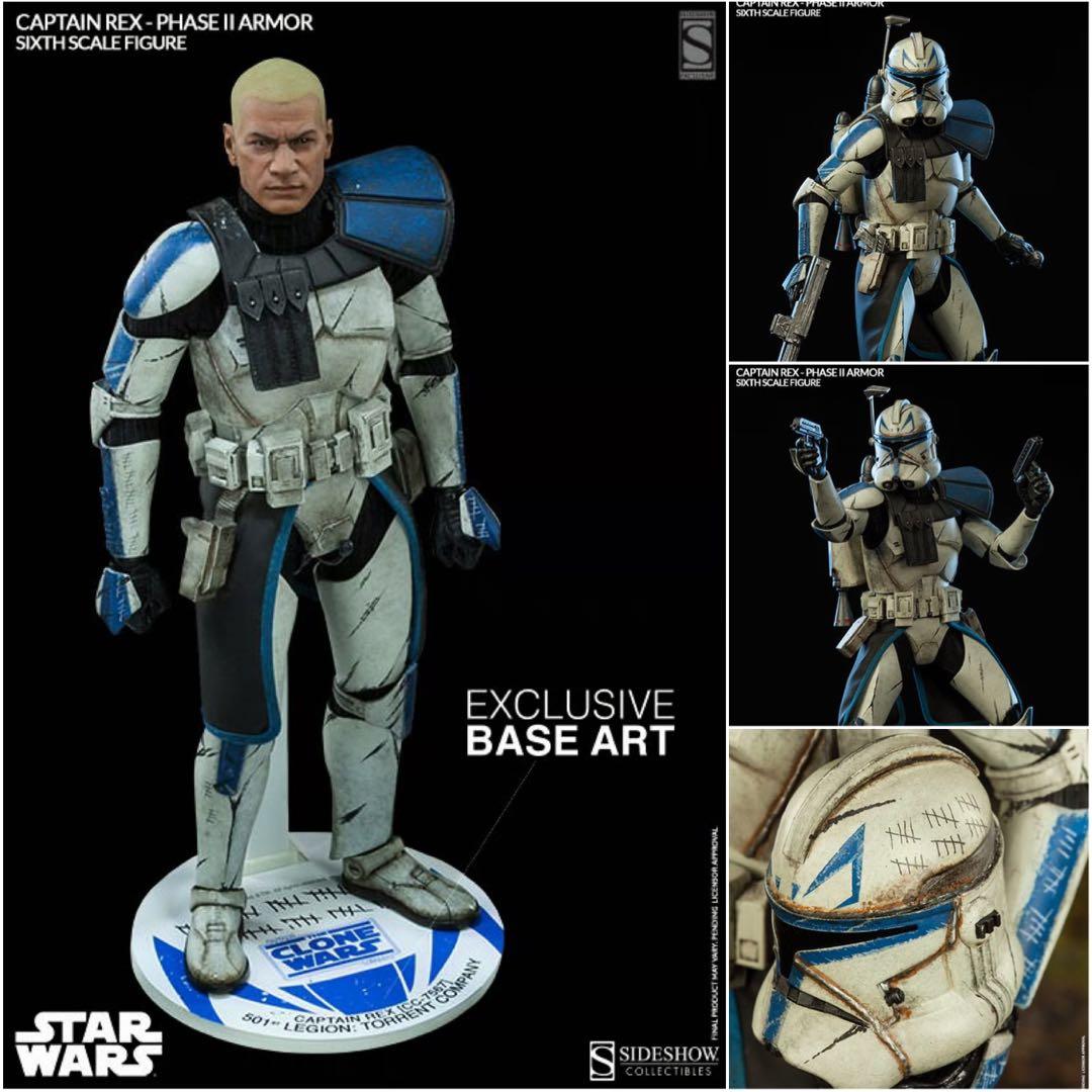 サイドショウ キャプテン・レックス フェイズ2 限定版 ホットトイズ
