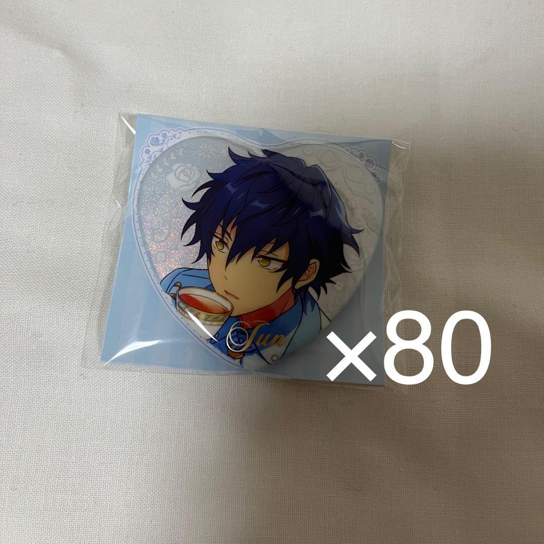 ハイエナ　あんスタ　漣ジュン　誓約缶バッジ あんスタ「あんスタ 中国 誓約ハート缶バッジ 実物公開 #enstars