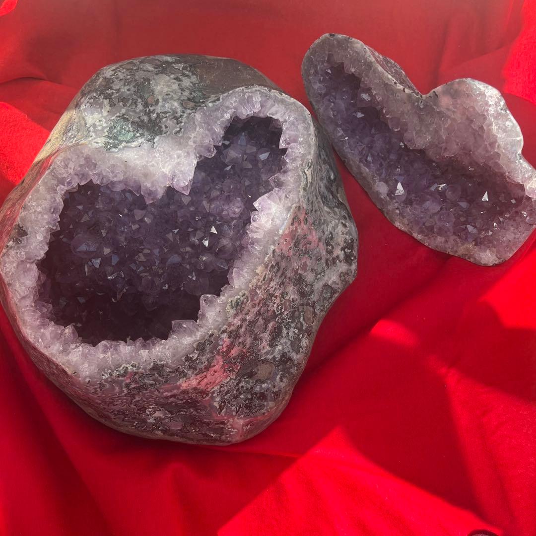 ✮超破格✮‪☆17.3kg‼️超極大聚宝盆‪☆トレジャー アメジスト 原石 貴重