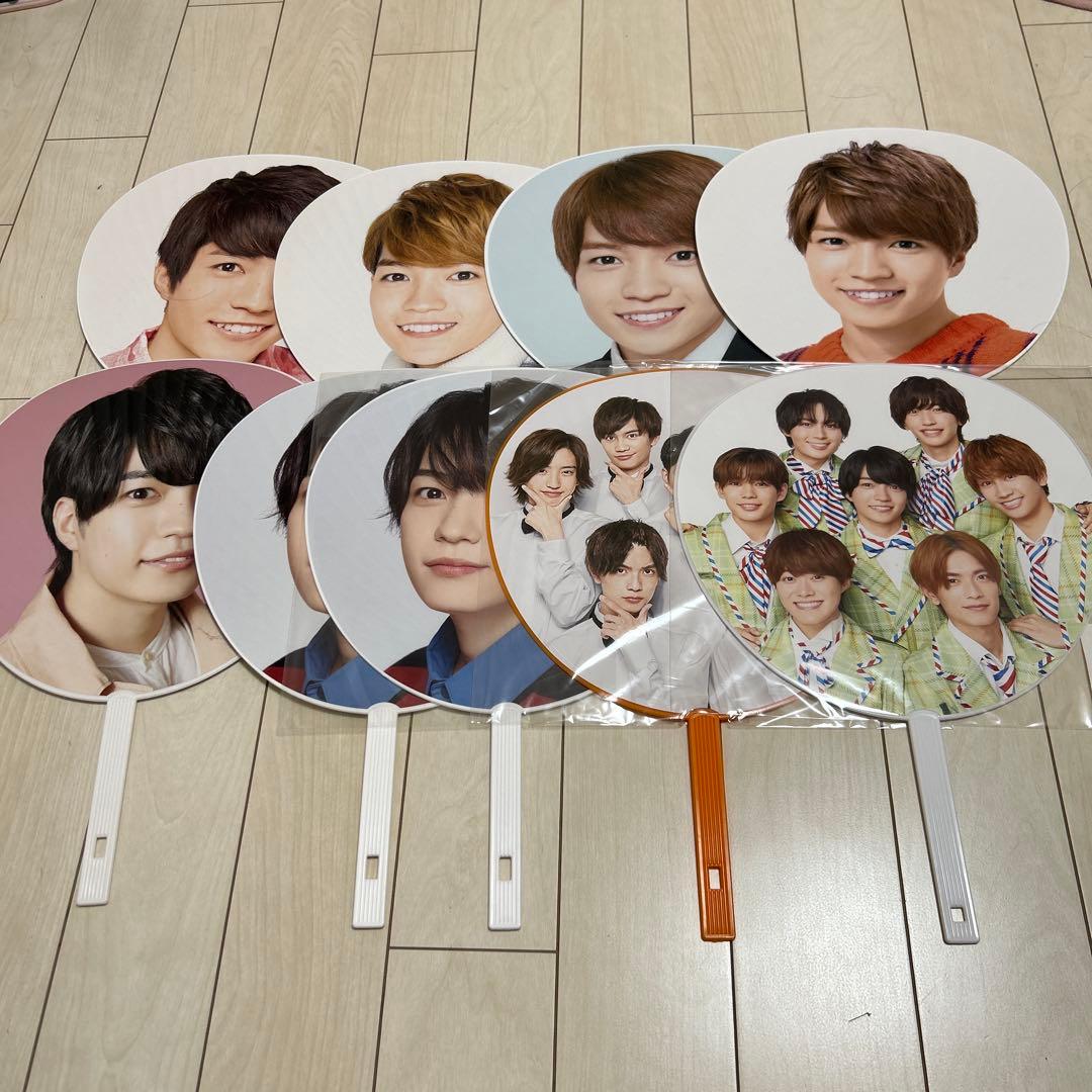 なにわ男子 西畑大吾 うちわ まとめ売り - メルカリ