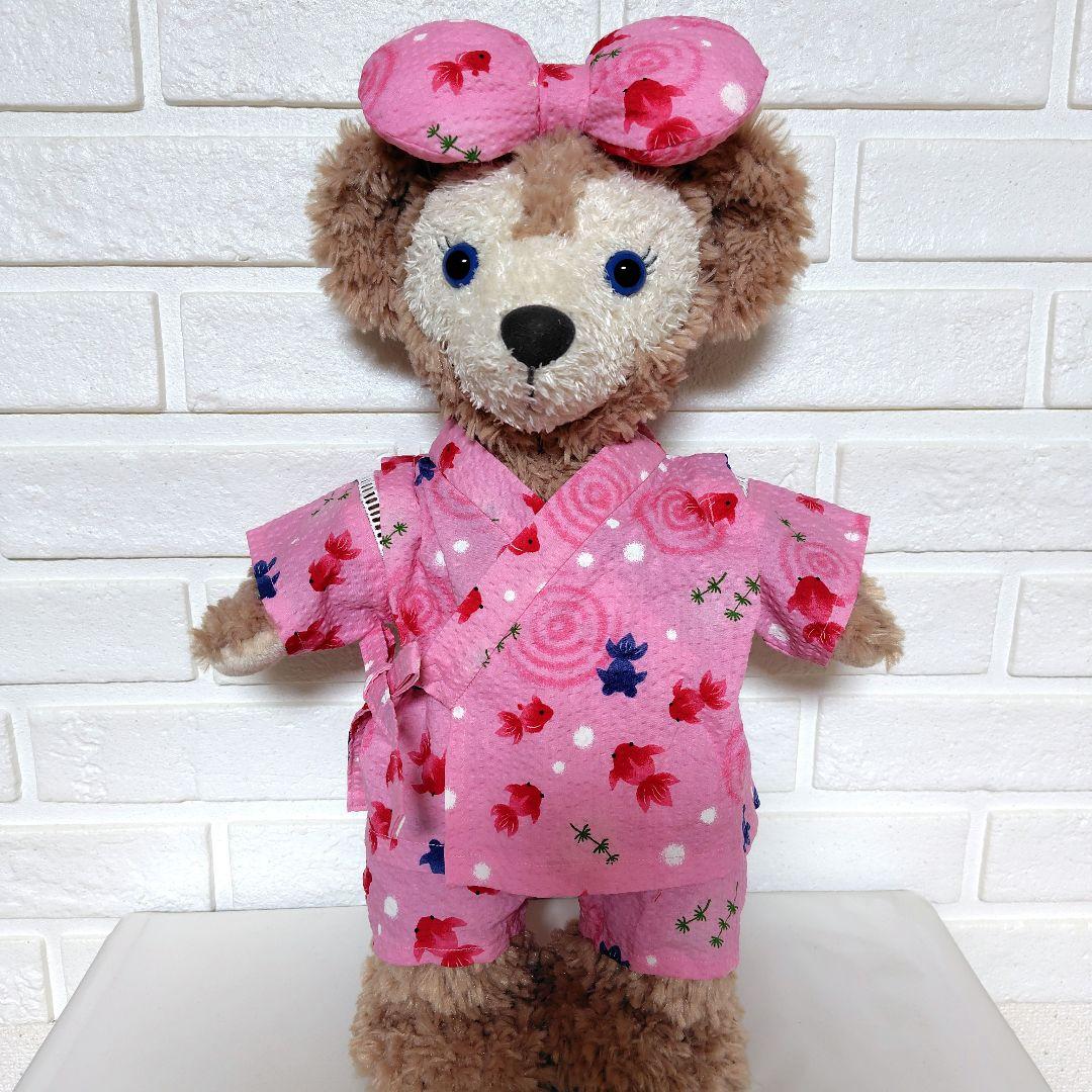 シェリーメイコスチューム 甚平 金魚ピンク他 楽天市場】ダッフィー*シェリーメイコスチューム☆Sサイズ43cm・グレー