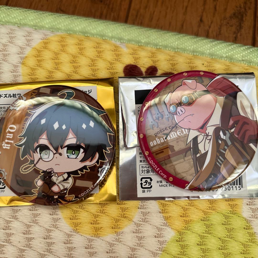 ドズル社ワークス 缶バッジ オンリー おおはらMEN - メルカリ