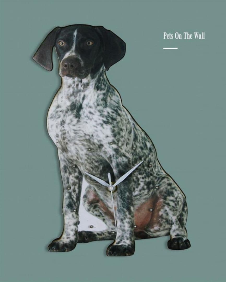 【リアル】壁掛け ペット時計 かわいい ロットワイラー インテリア リアル】壁掛け ペット時計 かわいい ロットワイラー インテリア