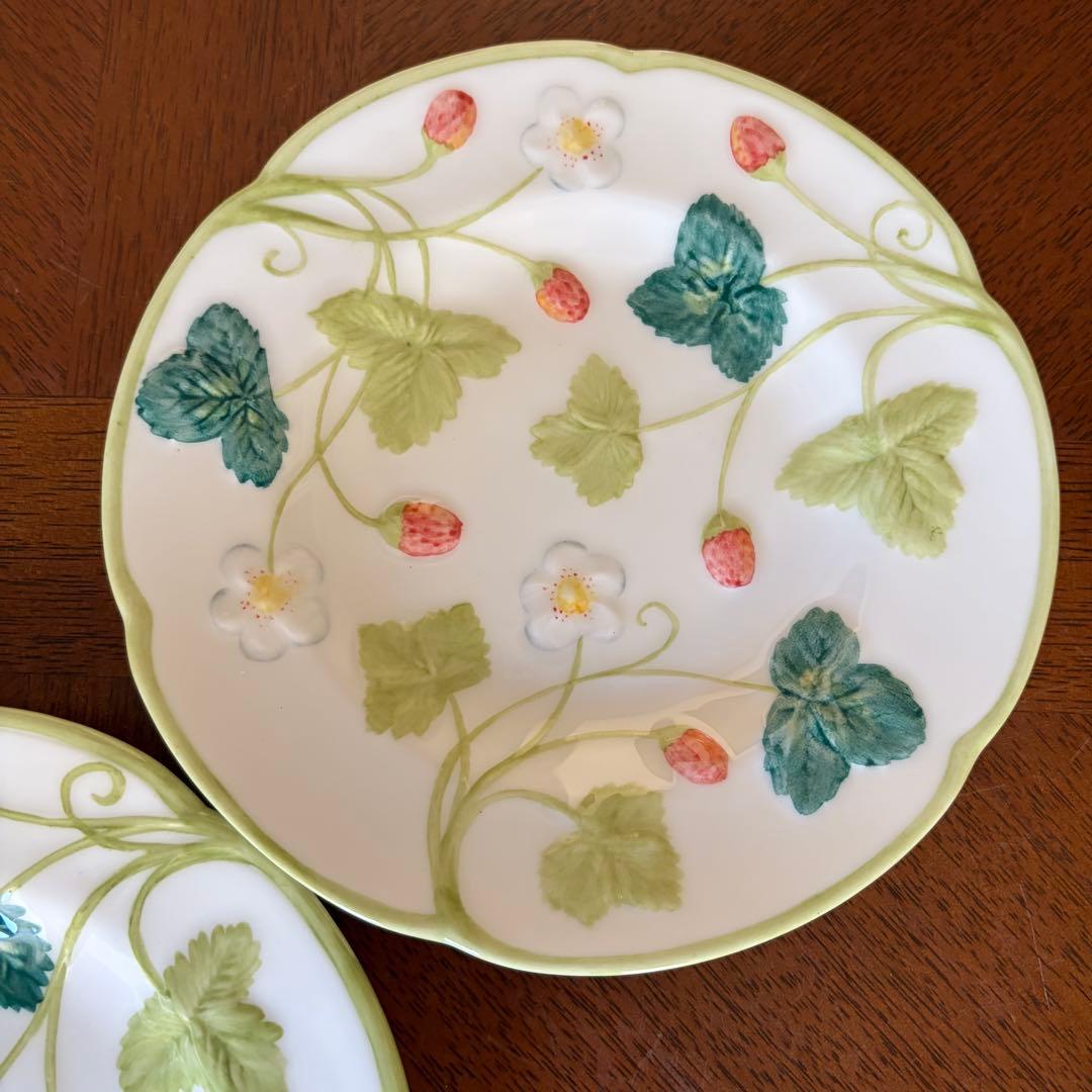 希少品】ミントン☆ビクトリアストロベリー☆手描きトリオペア - メルカリ