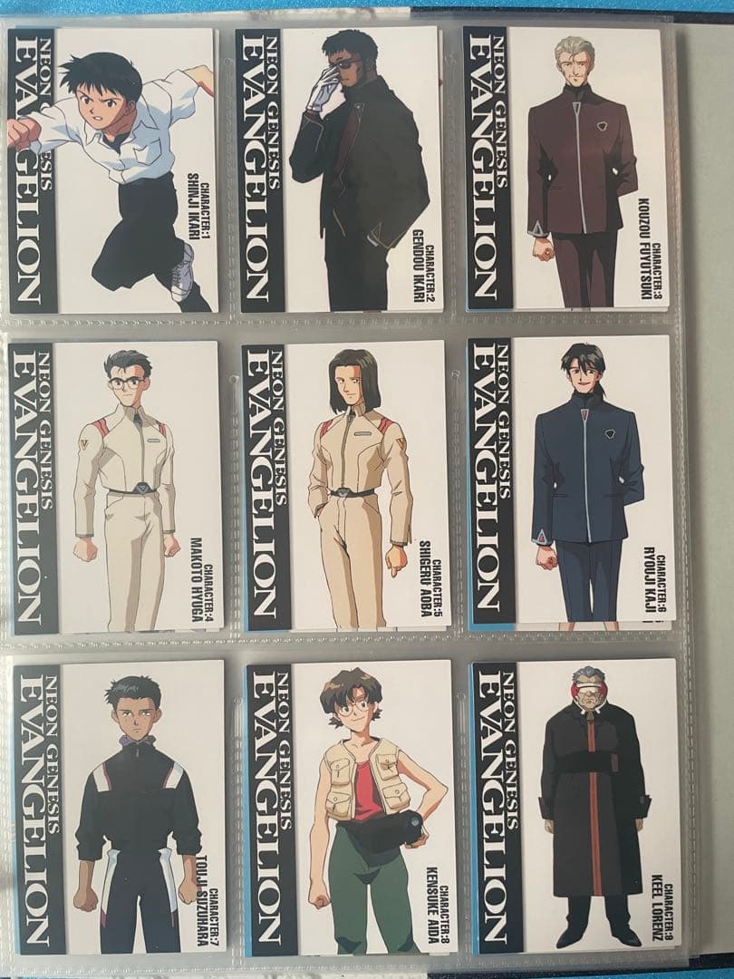 エヴァンゲリオン カードダスマスターズ 第壱集 フルコンプ 1996年