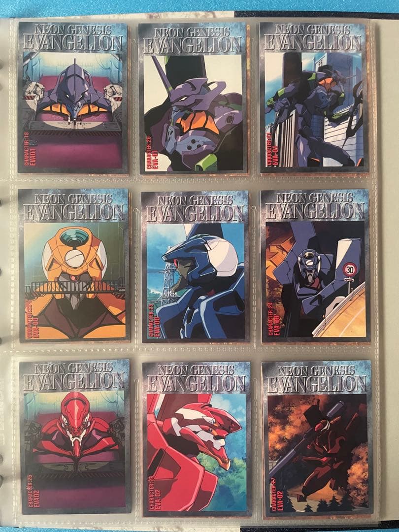 エヴァンゲリオン カードダスマスターズ 第壱集 フルコンプ 1996年
