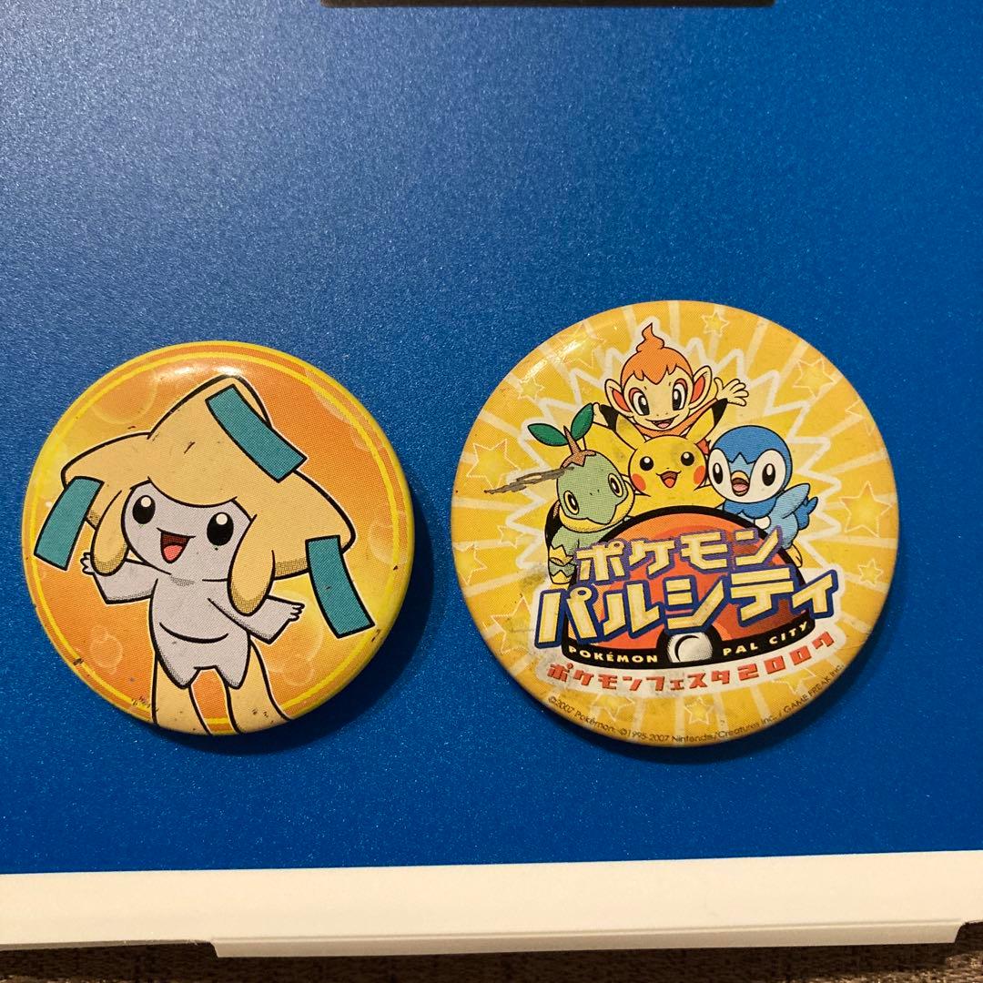 ポケモン 缶バッジ ジラーチ、ポケモンフェスタ2007 - メルカリ