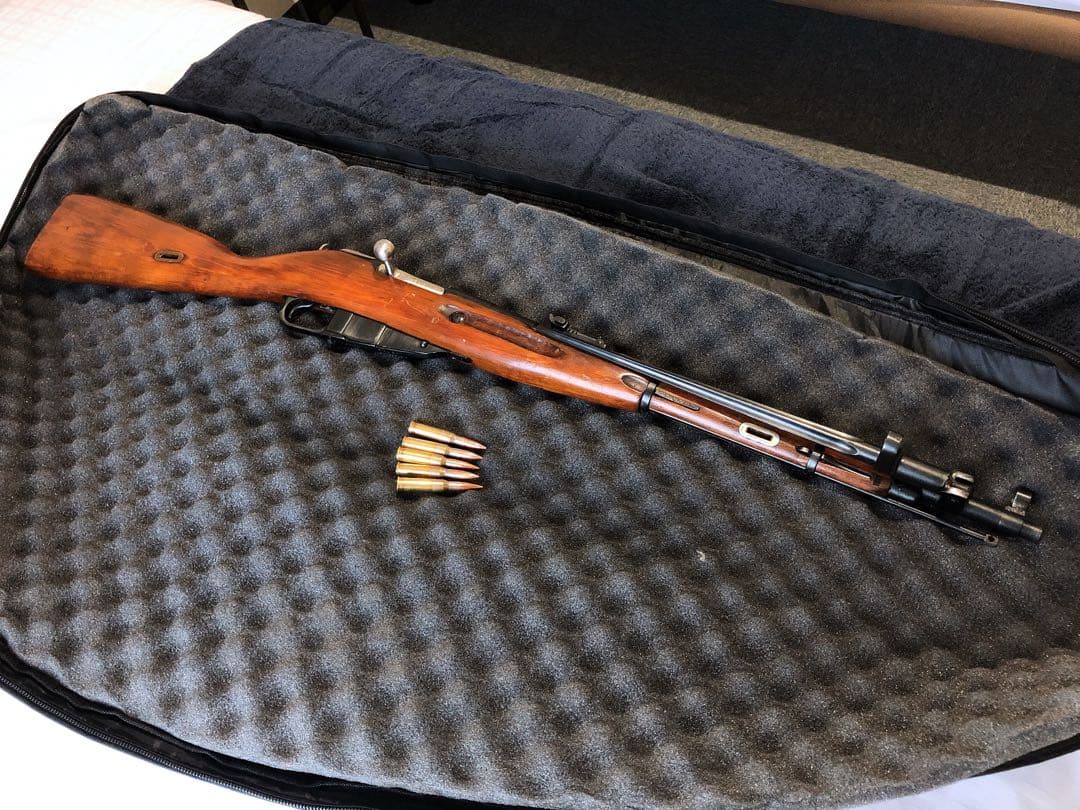 【最終値下げ】1944年ソ連　モシン・ナガン騎兵銃　無可動(合法品) ファイル:Mosin-Nagant Model 1944 Bajonett noBG.png - Wikipedia