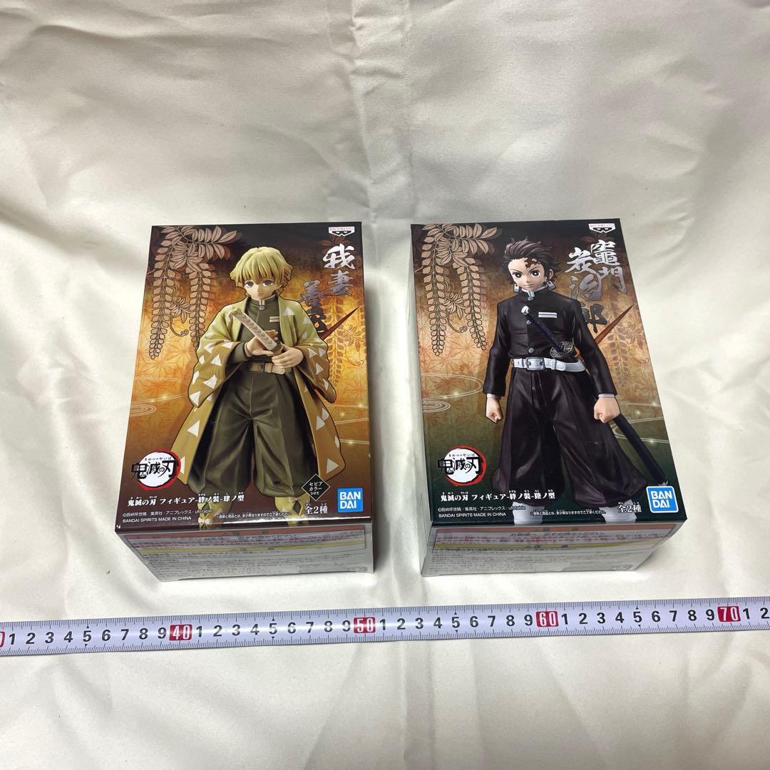 鬼滅の刃　フィギュア　絆ノ装　 肆ノ型 我妻善逸、陸ノ型 竈門炭治郎 楽天市場】鬼滅の刃 フィギュア 絆ノ装 陸ノ型 冨岡 義勇 竈門 炭治郎