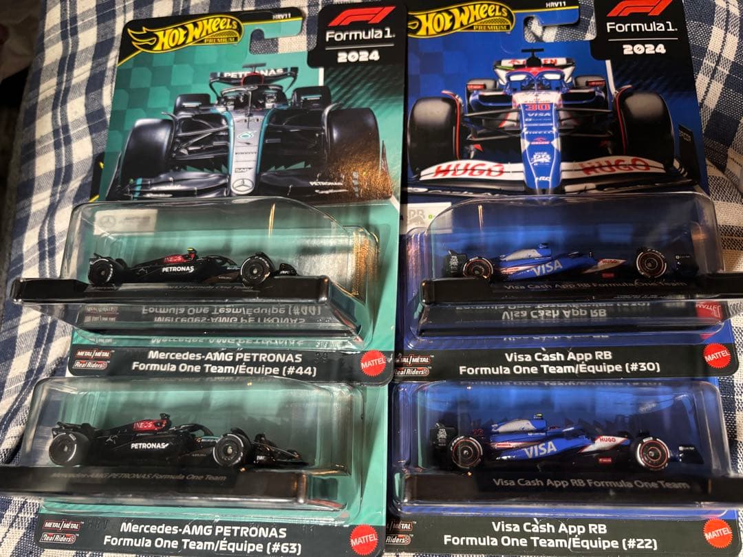 ホットウィール F1 formula1 4種類 最新 VISA メルセデスベンツ ホットウィール メルセデス ベンツ AMG ペトロナス F1｜Yahoo!フリマ