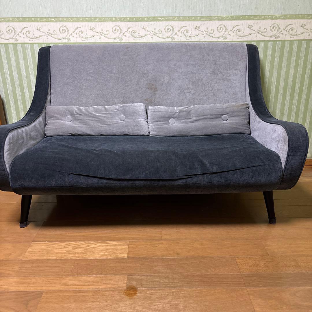 週末限定価格!!Francfrancフランフラン ピルティ 2人掛けソファグレー 楽天市場】Francfranc フランフラン フェデーレ ソファ グレー