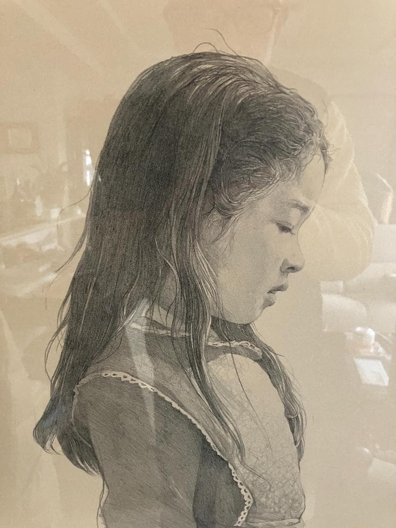 藤井　勉　作　亜希子　版画（リトグラフ） 藤井勉「希望」リトグラフ 絵画買取・販売の小竹美術