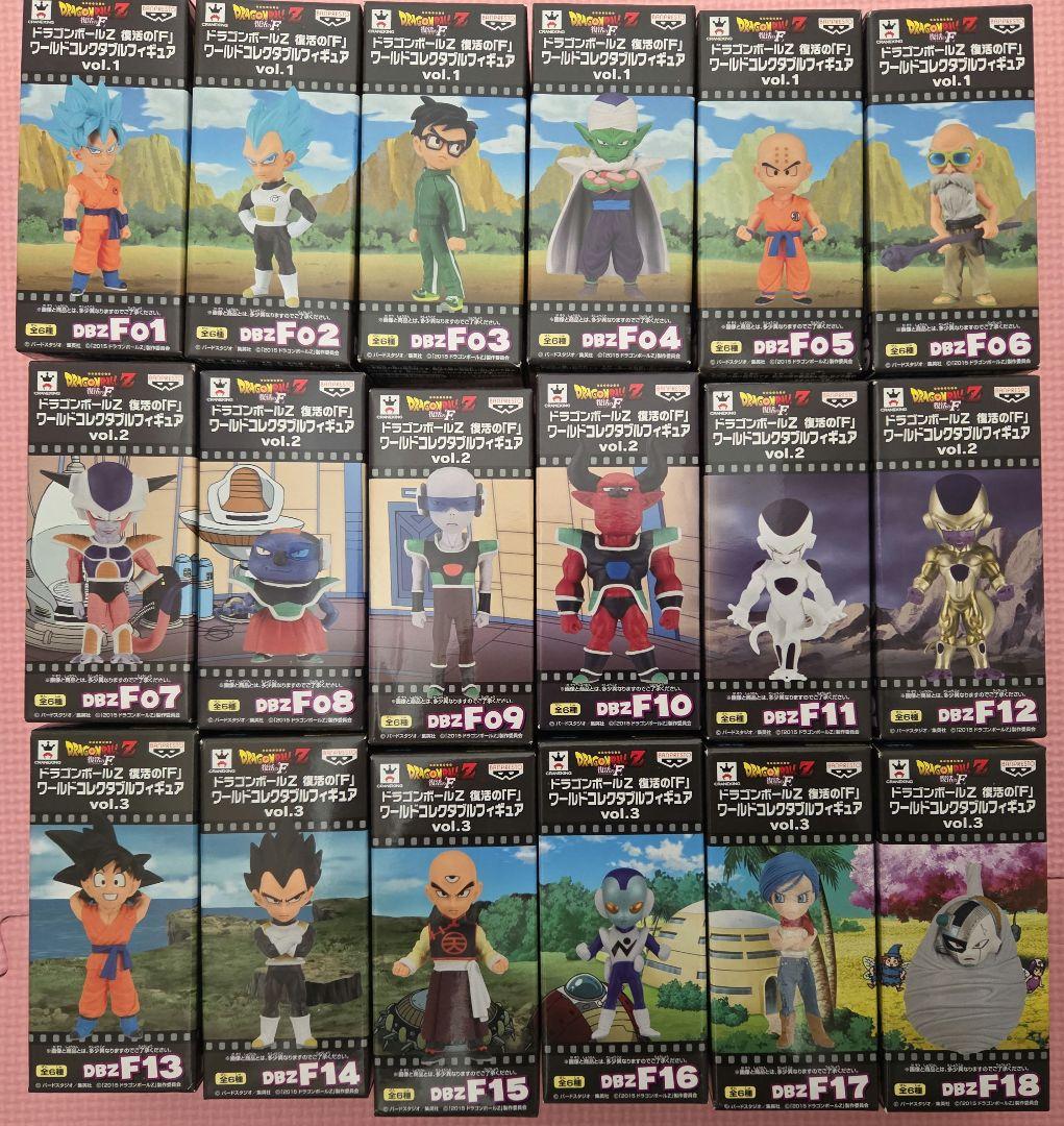 【未開封品】ドラゴンボールZワールドコレクタブルフィギュアvol.18種コンプ 2026年最新】Yahoo!オークション -コレクタブル 18号の中古品・新品
