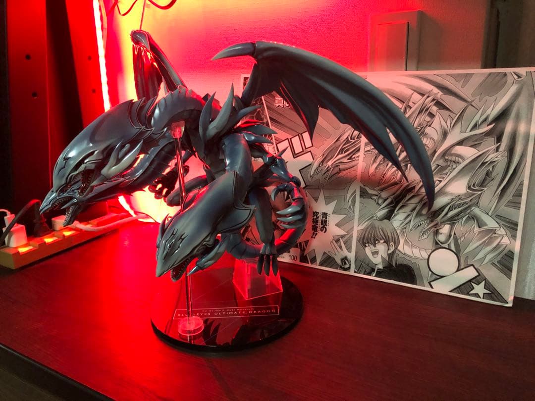 青眼の究極竜 フィギュア あみあみ×AMAKUNI 遊☆戯☆王デュエルモンスターズ』 青眼の究極竜 完成品フィギュア