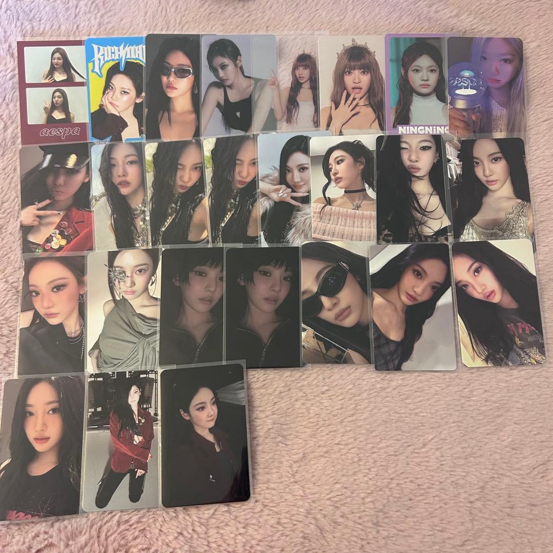 aespa ニンニン トレカ まとめ売り - メルカリ