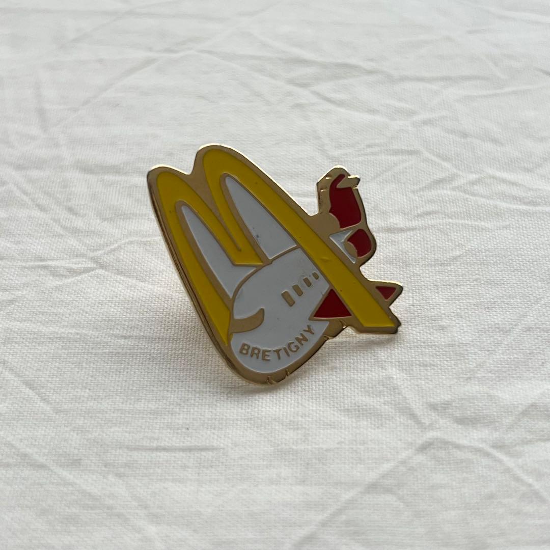 フランス ヴィンテージ ピンバッジ ピンズ マック マクドナルド 2点