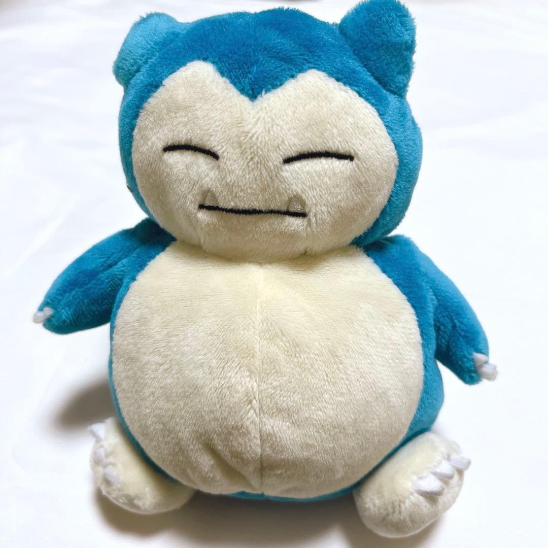 美品】ポケモンセンター カビゴン ぬいぐるみ 13cm ポケセン公式 タグ