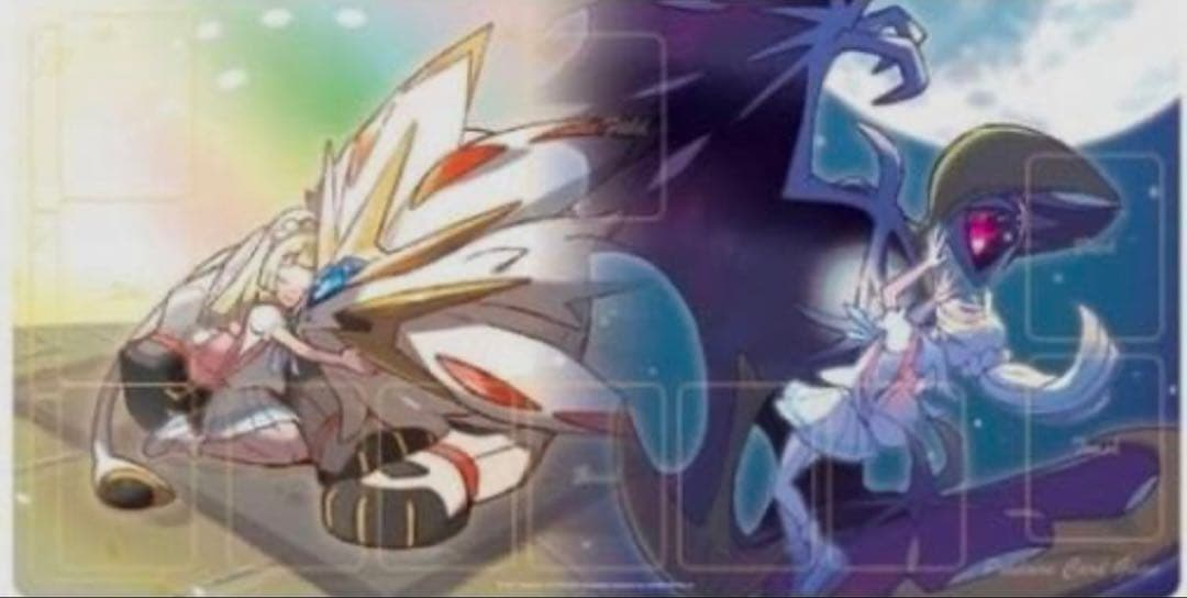 【新品】ポケモンカード ラバープレイマット リーリエ ソルガレオ ルナアーラ 新品】ポケモンカード ラバープレイマット リーリエ ソルガレオ