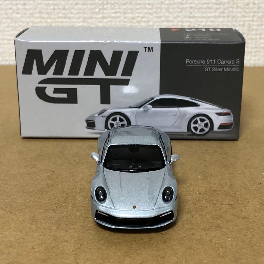 2台セット MINI GT ミニGT PORSCHE 911 CARRERA S