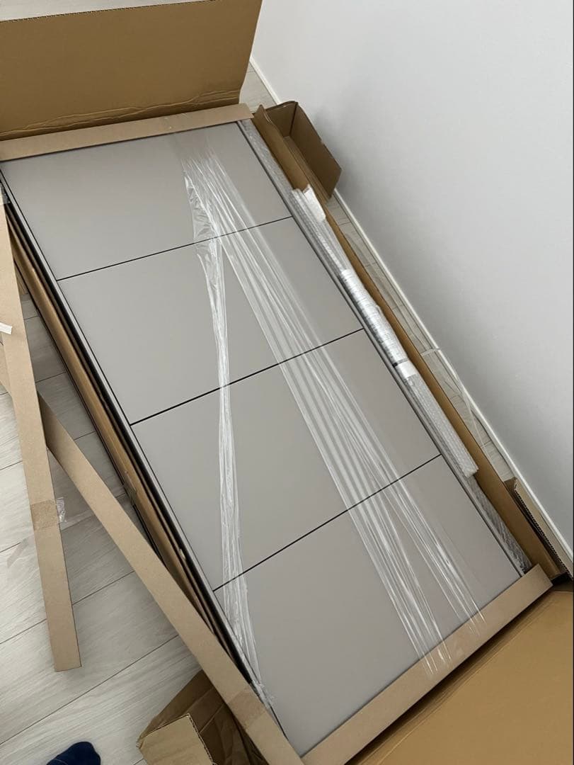 関東引き取り可★新古品　miratap ピッタラ フロート 楽天市場】レトロ花ガラス キャビネット 幅60cm 【Bruno】ブルーノ