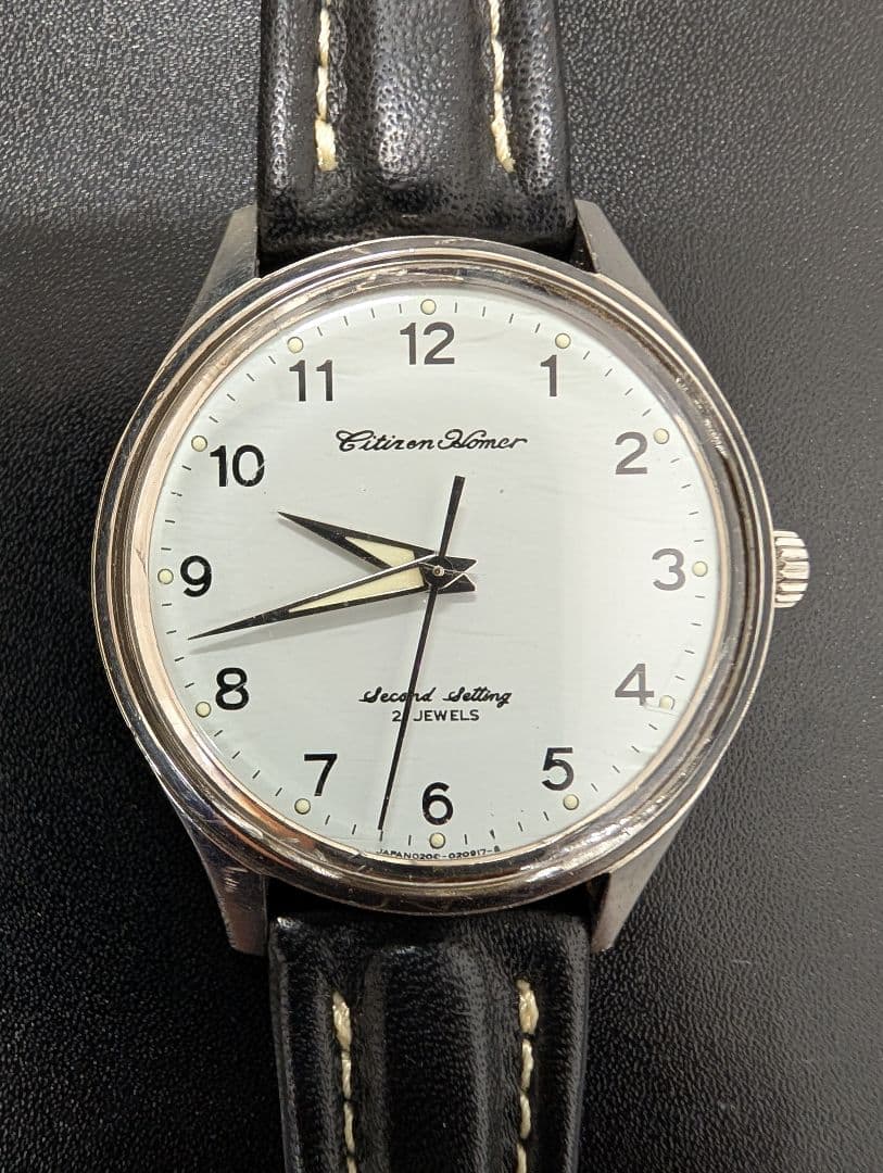 CITIZEN シチズン 昭52 広鉄局 腕310 国鉄 JR鉄道時計 手巻時計