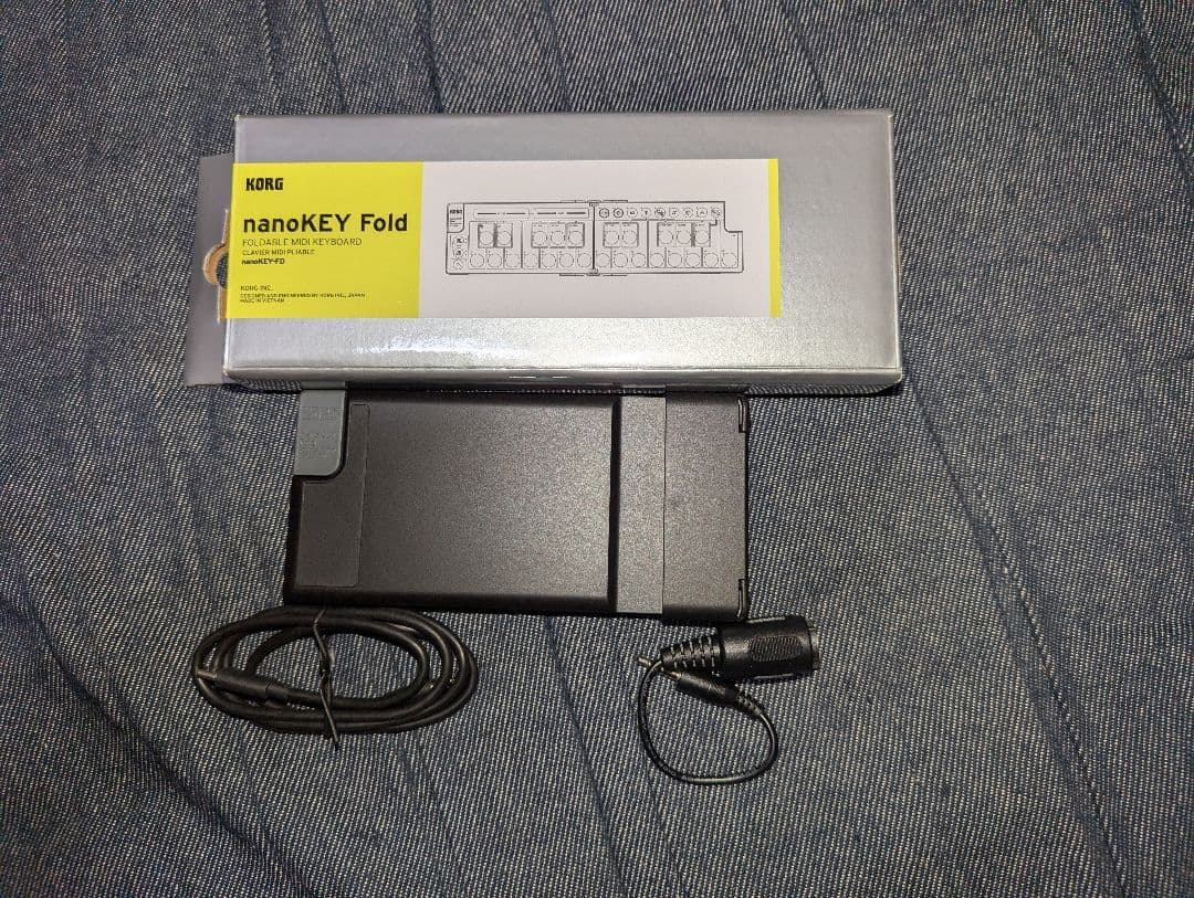 KORG nanoKEY Fold MIDIコントローラー KORG ( コルグ ) nanoKEY Fold Black 折りたたみMIDIコントローラー