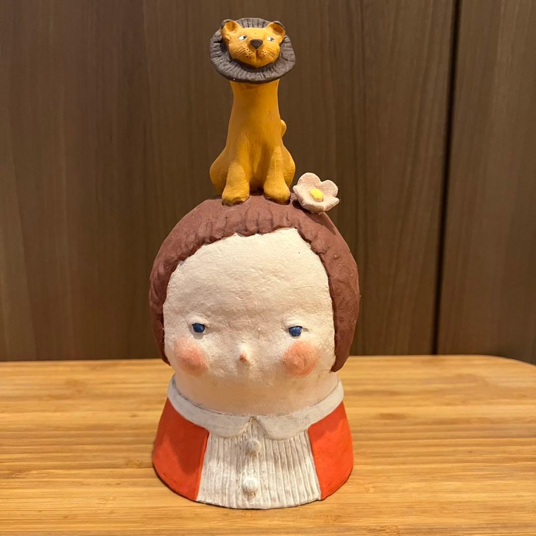 鈴木佳世さんの人形型置物　ライオン