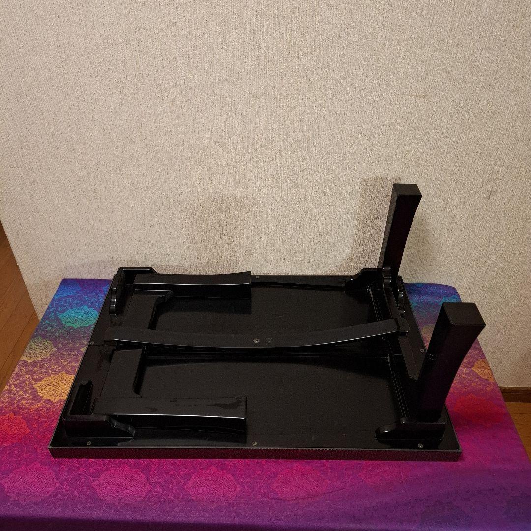 和風 木製座卓 金色装飾付き 折り畳みテーブル 長手二月堂 宴会 旅館