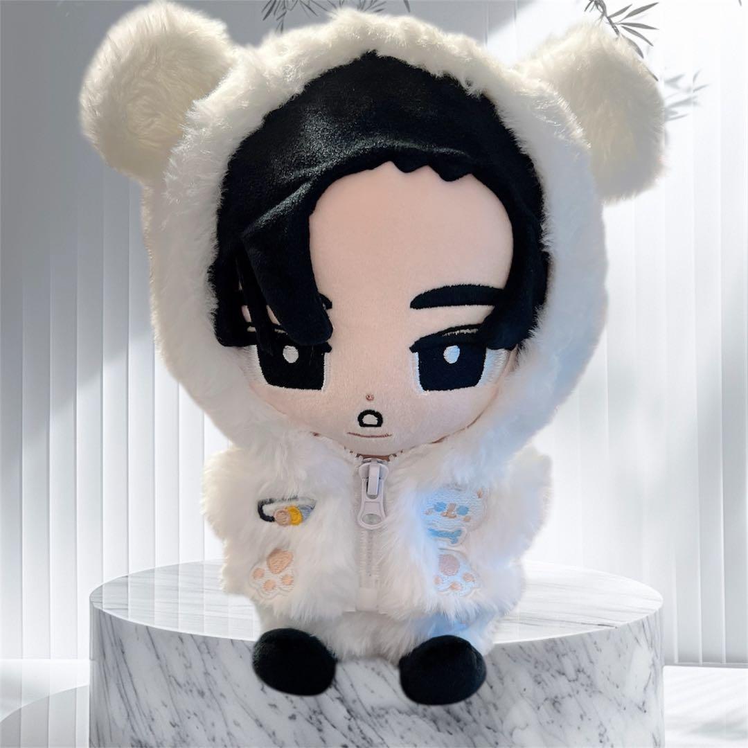 未使用】くま着ぐるみ 白くま ぬい服 すのチル SnowMan 目黒蓮 めめ