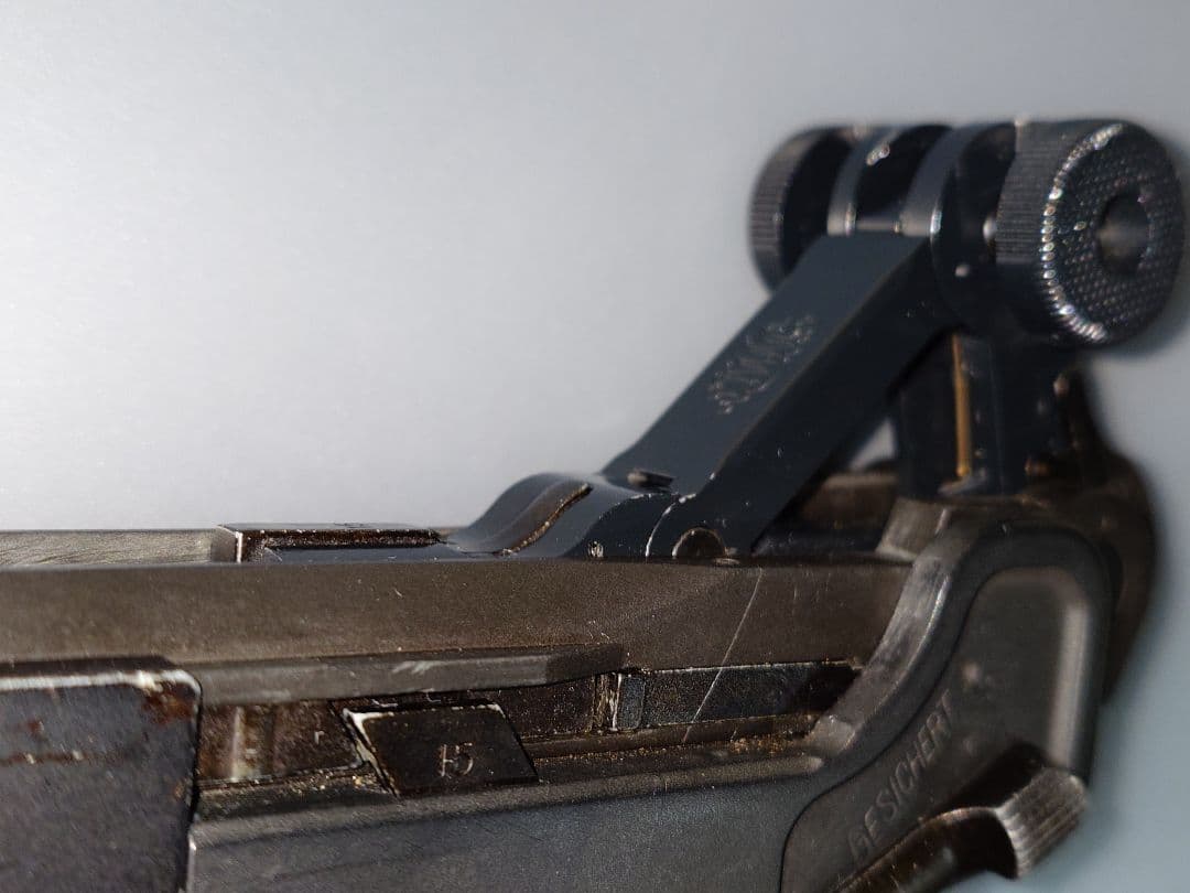 タナカ ルガーP08 HW 8インチ ガスブローバック【美箱付き・動作確認済