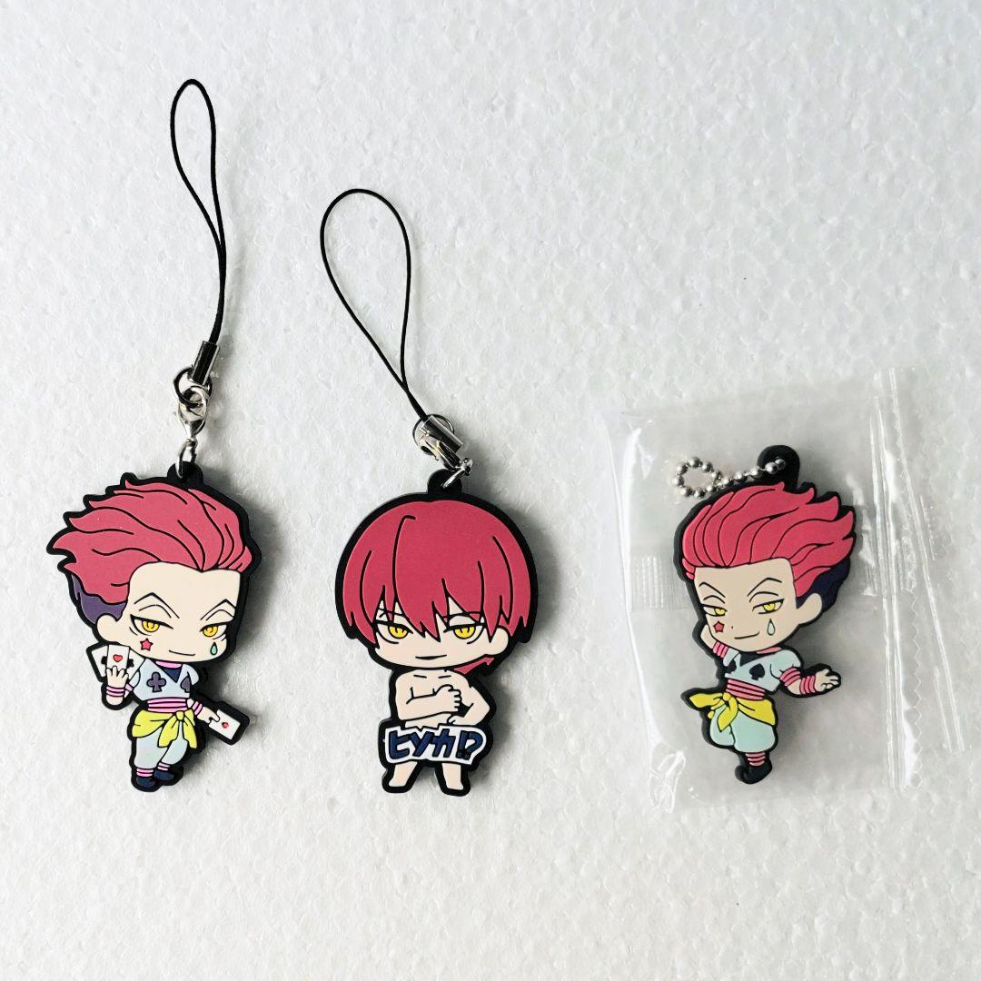 ヒソカ/ラバーストラップ3個セット/ラバスト/HUNTER×HUNTER - メルカリ